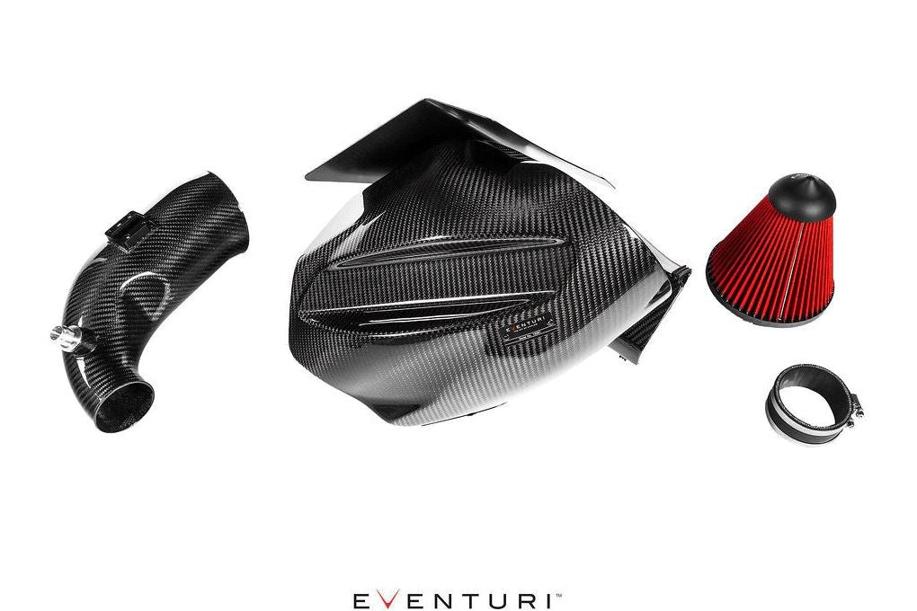 Eventuri Toyota A90 Supra B48 Black Carbon Intake System