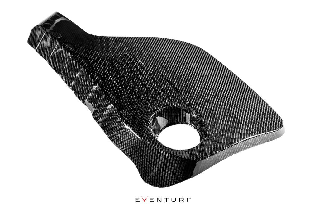 Eventuri BMW F8X M3 - M4 S55 Black Carbon - Colored Kevlar Engine Cover