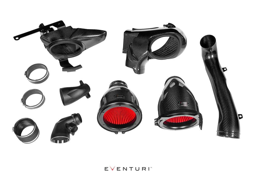 Eventuri BMW G8X M3 - M4 Black Carbon Intake System - Gloss