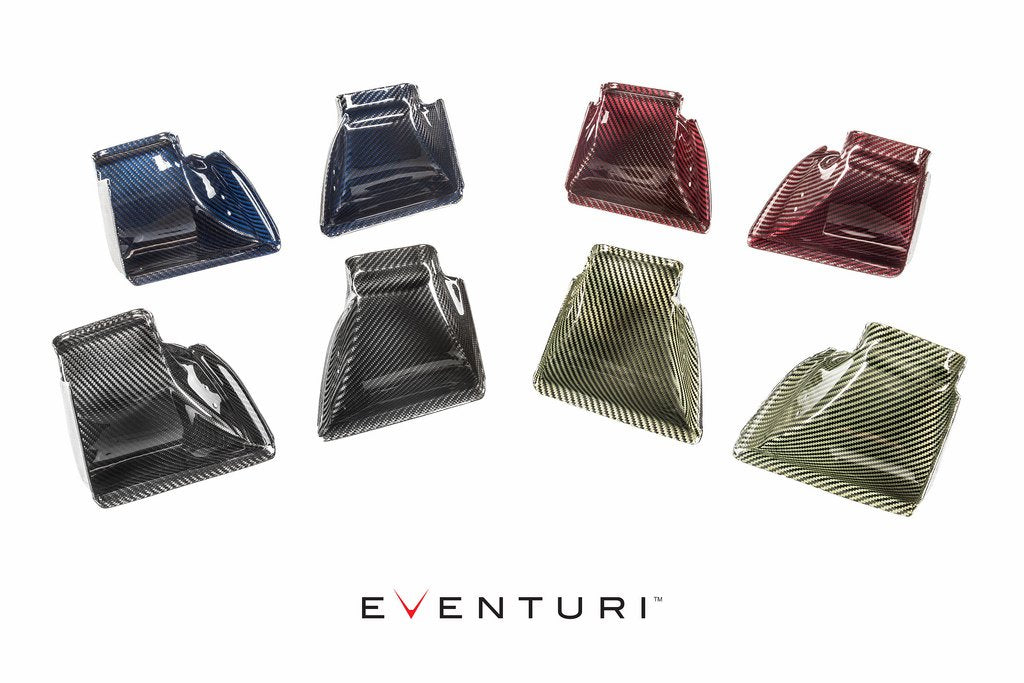Eventuri BMW F10 M5 Black Carbon - Colored Kevlar Air Scoop Sets