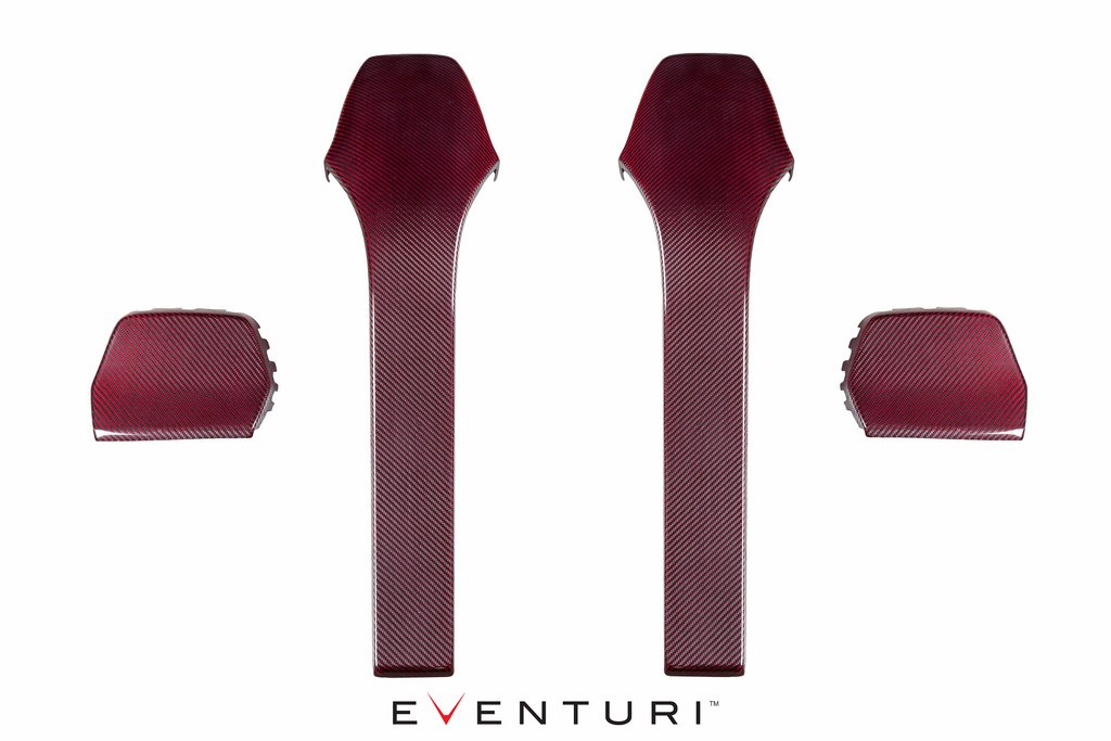 Eventuri BMW F80 M3 - F82 M4 Colored Kevlar Seat Back Cover Set