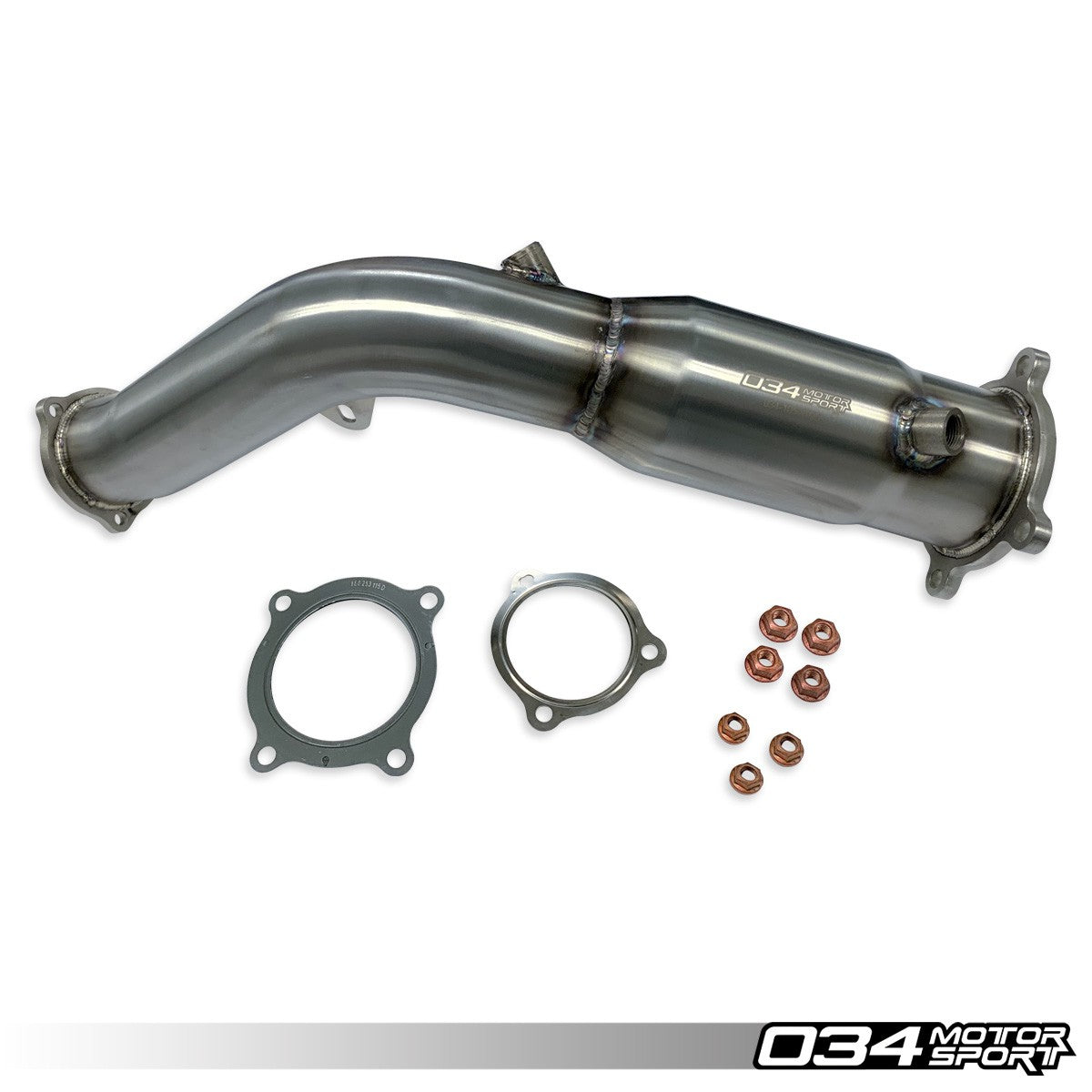 034 Motorsport High Flow Racing Catalytic Converter, B8-B8.5 Audi A4, A5, Q5, Allroad 2.0 TFSI