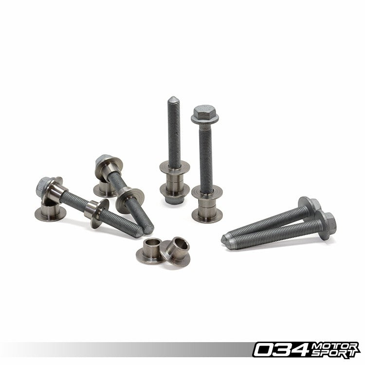 034 Motorsport Stainless Steel Subframe Locking Collar Upgrade Kit, 8J Audi TT-TTS-TTRS