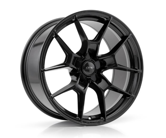 OPE-FF06 18x8.5 5x112 Diamond Black Cone-66.6 +35