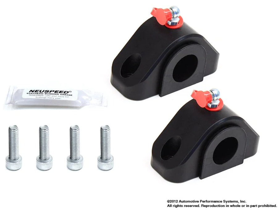 NEUSPEED Anti-Sway Bar Billet Clamp & Bushing Kit | Rear • PQ35/MQB