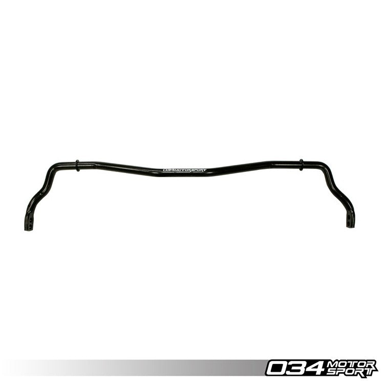 034 Motorsport Solid Rear Sway Bar, B6-B7 Audi A4-S4-RS4 Quattro & FWD, Adjustable