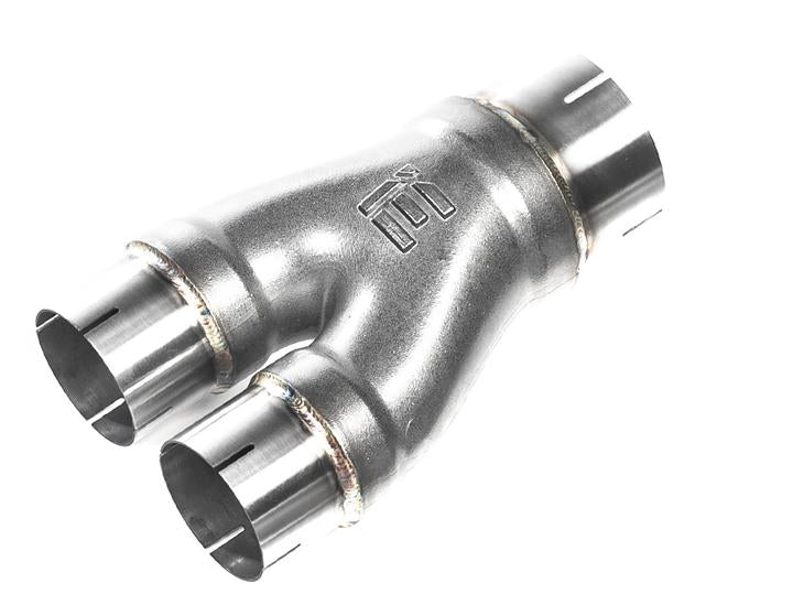IE Y-Pipe Adapter Kit For 8V RS3 Exhaust Systems | Used to adapt to stock downpipe-catback