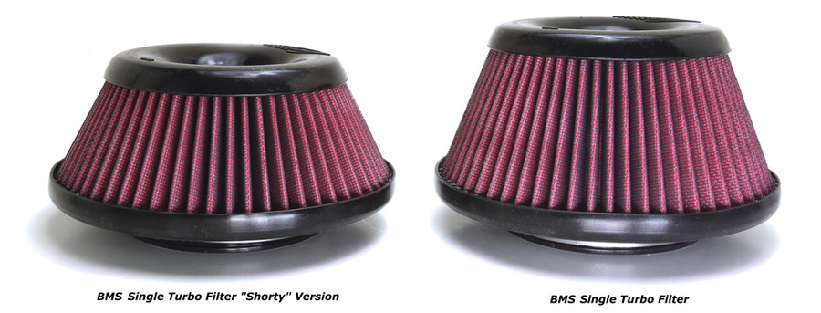BMS Silicone Single Turbo Filter