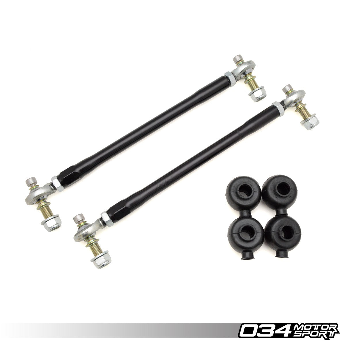 034 Motorsport Sway Bar End Link Pair, Motorsport, Front, Adjustable, 8J-8P-8V-8V.5-8S Audi & Mkv-Mkvi-MK7 MK7.5 Volkswagen