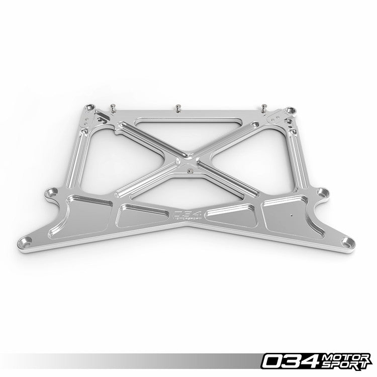 034 Motorsport X-Brace Billet Aluminum Chassis Reinforcement, B8-B8.5 Audi A4-S4-RS4, A5-S5-RS5, Q5-SQ5, Allroad