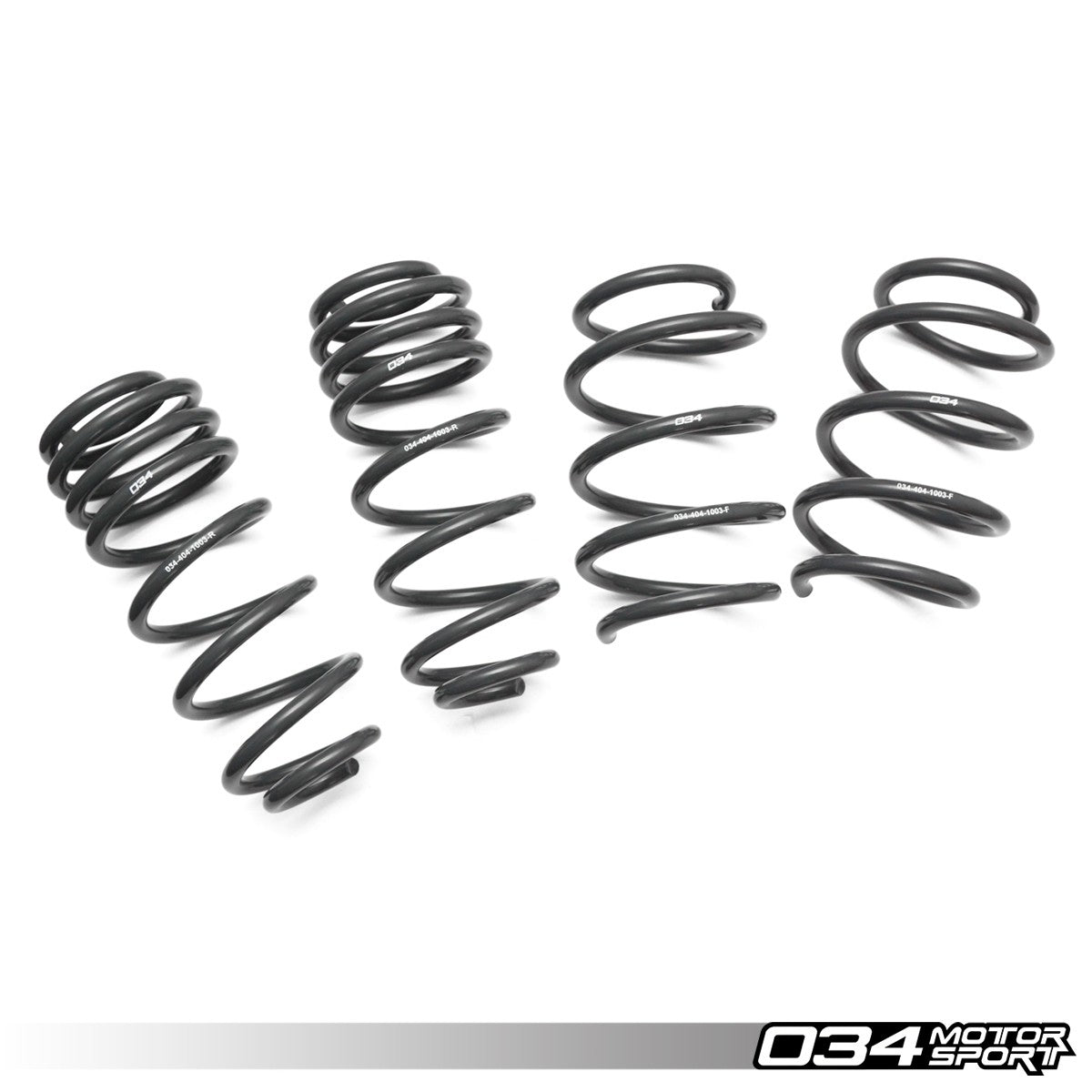 034 Motorsport Dynamic+ Lowering Springs For MK7 MK7.5 Volkswagen Golf-GTI