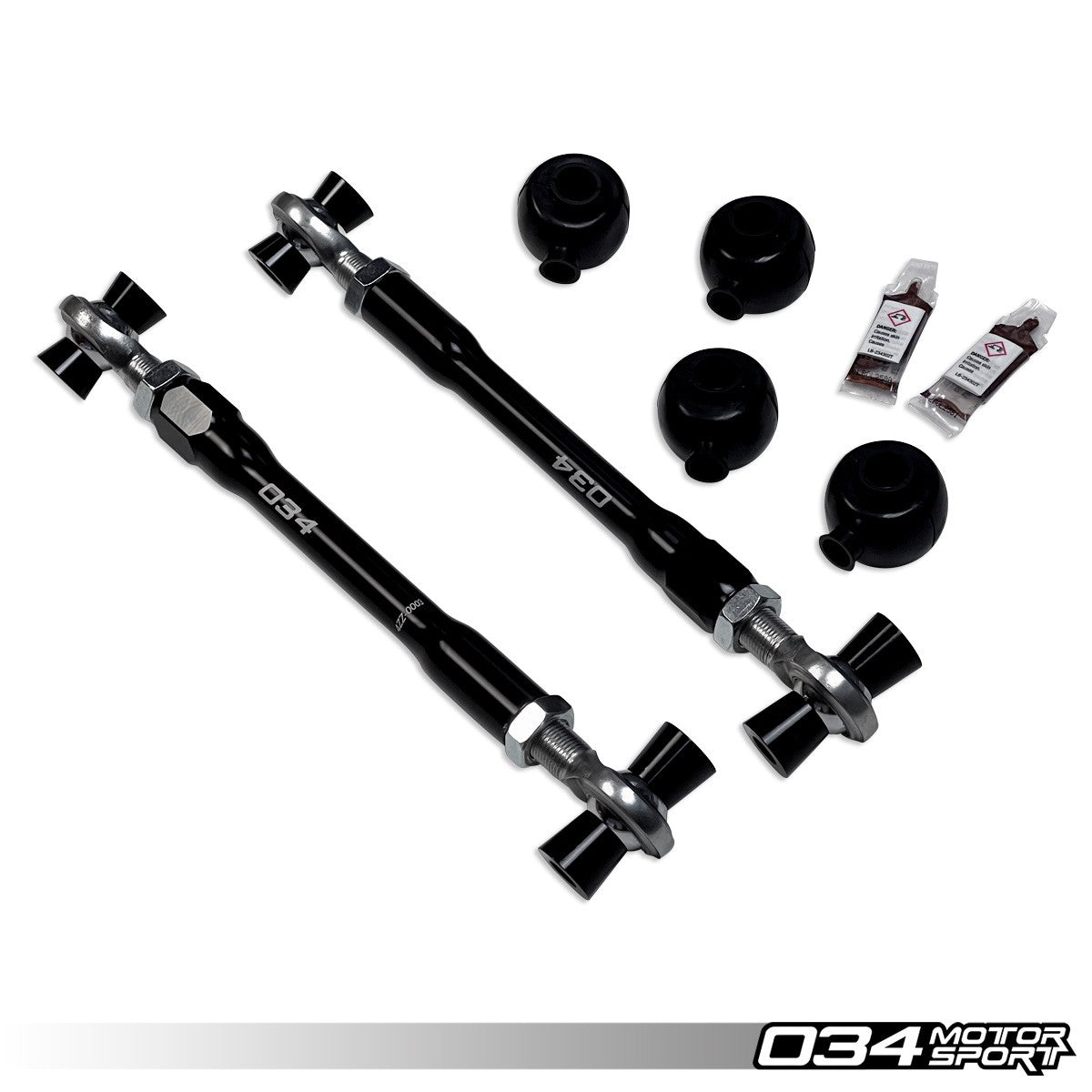 034 Motorsport Motorsport Adjustable Rear Toe Links, Volkswagen & Audi Pq35 And MQB EVO