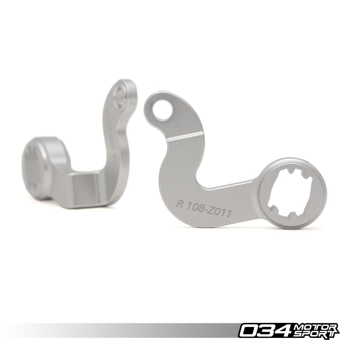 034 Motorsport Intake Manifold Flap Linkage Pair, Billet Aluminum, B7 Audi RS4 4.2L Fsi