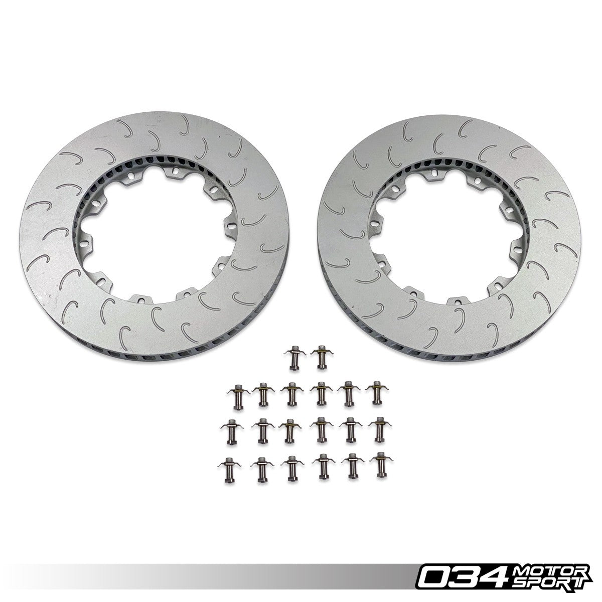 034 Motorsport Rotor Ring Set, 340mm, Front MQB Vw & Audi