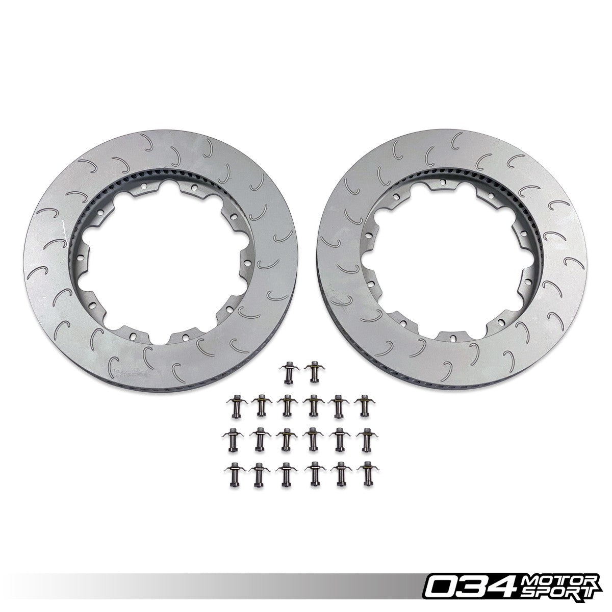 034 Motorsport Rotor Ring Set, 370mm, Front Audi 8V.5 RS3, 8S TTRS