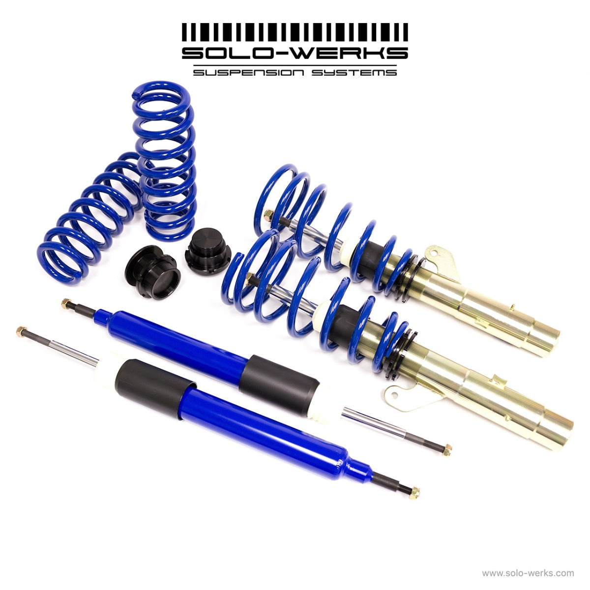 SOLO WERKS S1 COILOVER - BMW 3 SERIES E90-E92 '06-'13 COUPE, SEDAN - 1 SERIES E81-82-87 COUPE, 3-5 DOOR