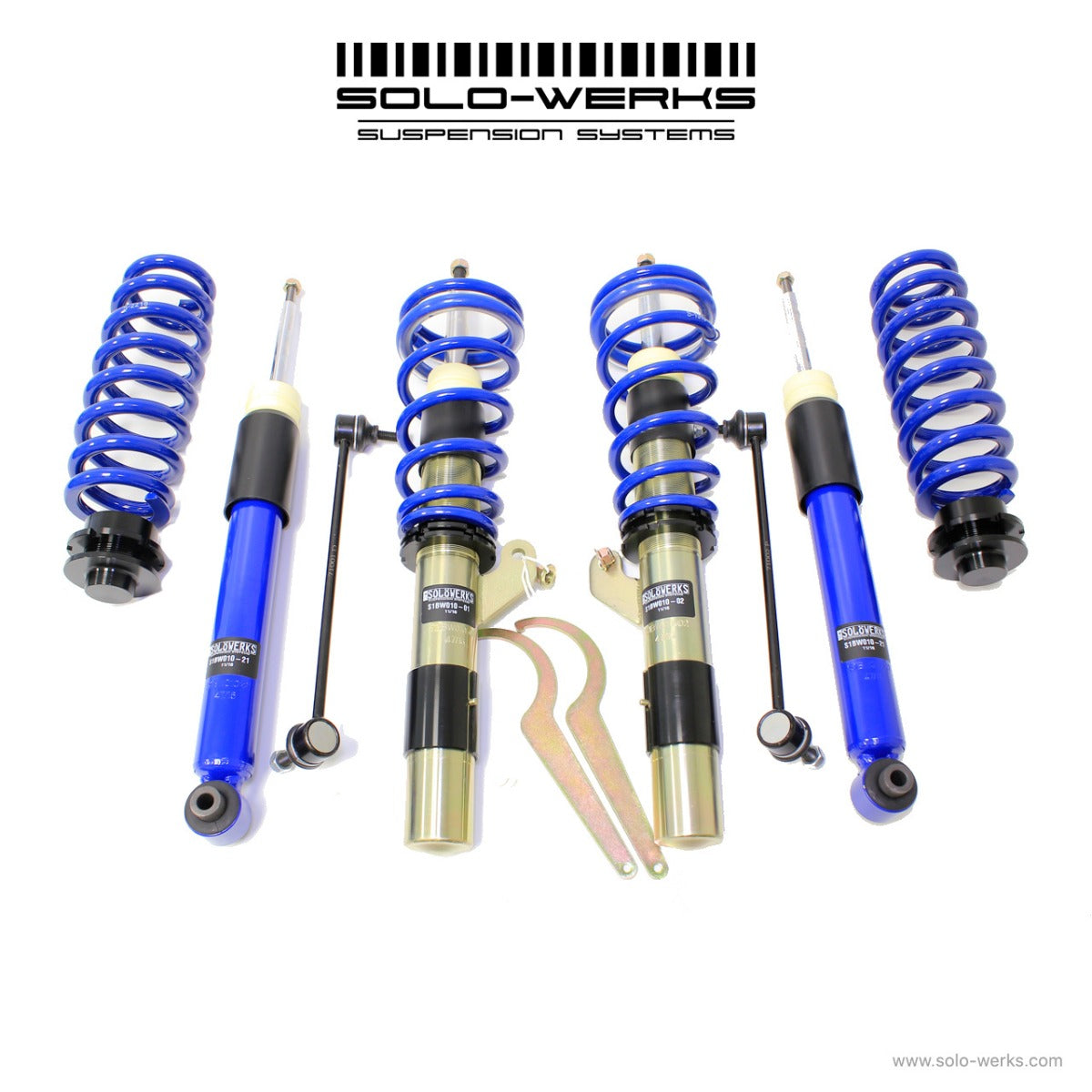 SOLO WERKS S1 COILOVER - BMW '12-'17 F SERIES F20 -F21 - F22 - F30 - F32 W-O EDC