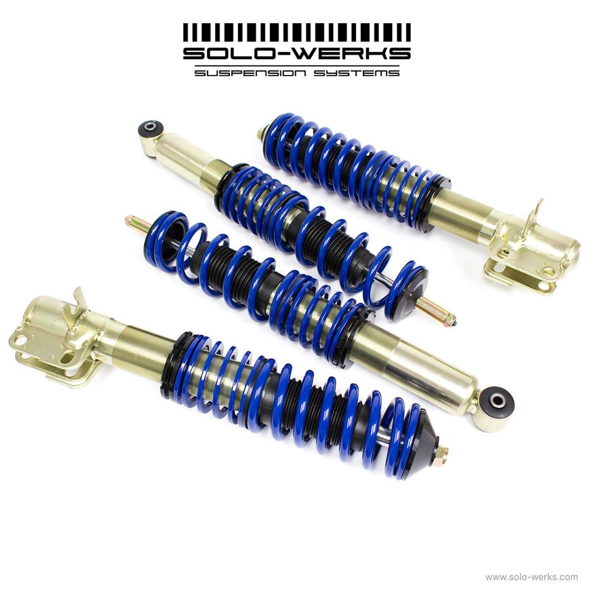 SOLO WERKS S1 COILOVER- VW '79-'84 MK I GOLF - JETTA - CABRIOLET - SCIROCCO I & II