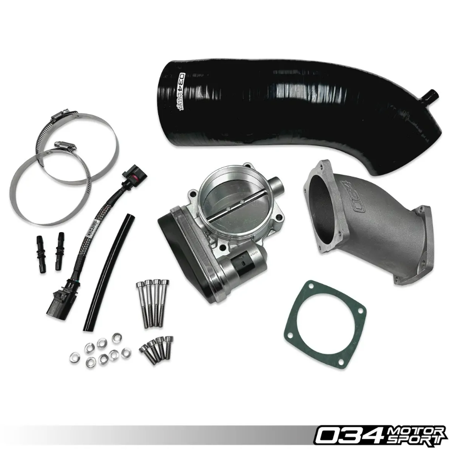 034 Motorsport Süperdüper Charger 84mm Throttle Body System, B8-B8.5 Audi Q5-SQ5 3.0TFSI