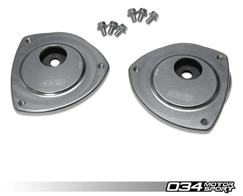 034 Motorsport Dynamic+ Caster Mount Pair, Volkswagen & Audi MQB And MQB EVO