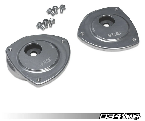 034 Motorsport Dynamic+ Caster Mount Pair, Volkswagen & Audi MQB and ...