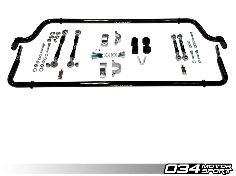 034 Motorsport Dynamic+ Adjustable Sway Bar Bundle Package, Gen 1 & Gen 1.5 Audi R8 (4.2 V8 & 5.2 V10)