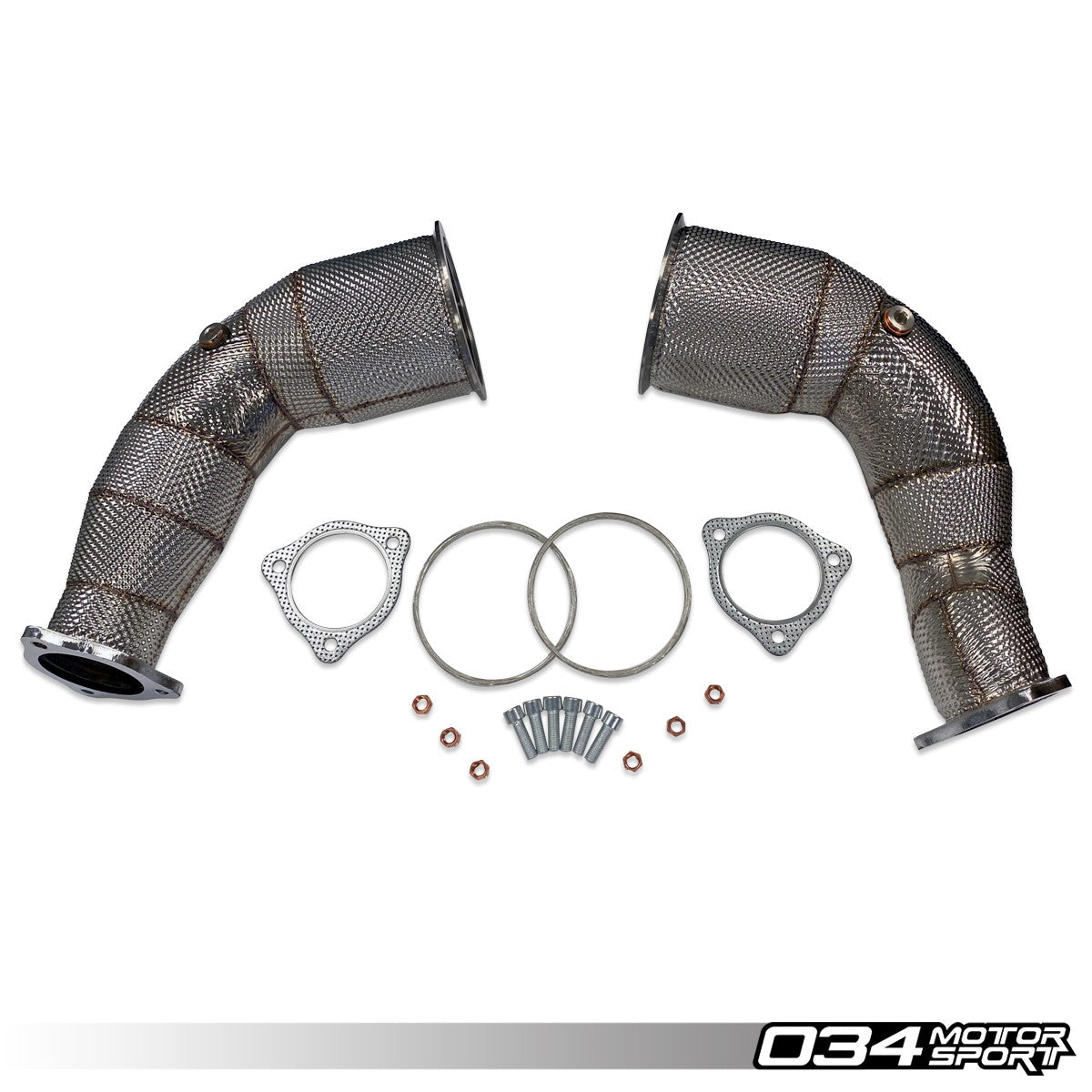 034 Motorsport Stainless Steel Racing Catalyst Set, B9 Audi RS5