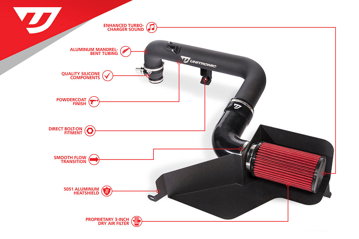 UNITRONIC COLD AIR INTAKE FOR 2.0 TFSI (GOLF R-S3)