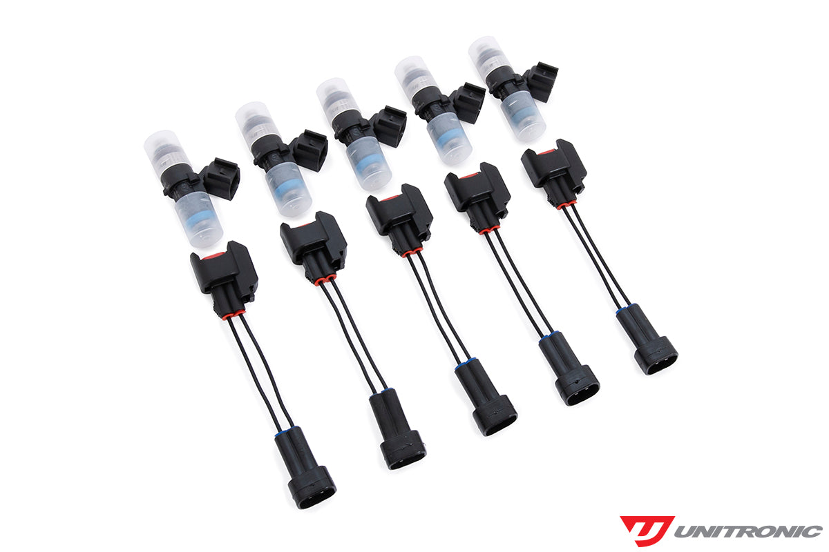 INJECTOR DYNAMICS ID1300X FUEL INJECTOR SET FOR 8V RS3 / 8S TTRS WITH PNP HARNESS (UH007-FLA)