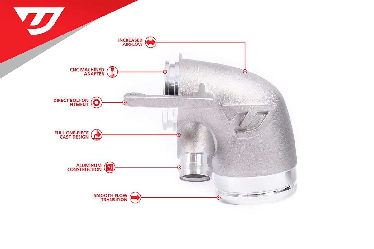UNITRONIC TURBO INLET ELBOW FOR 1.8TSI & 2.0TSI MQB