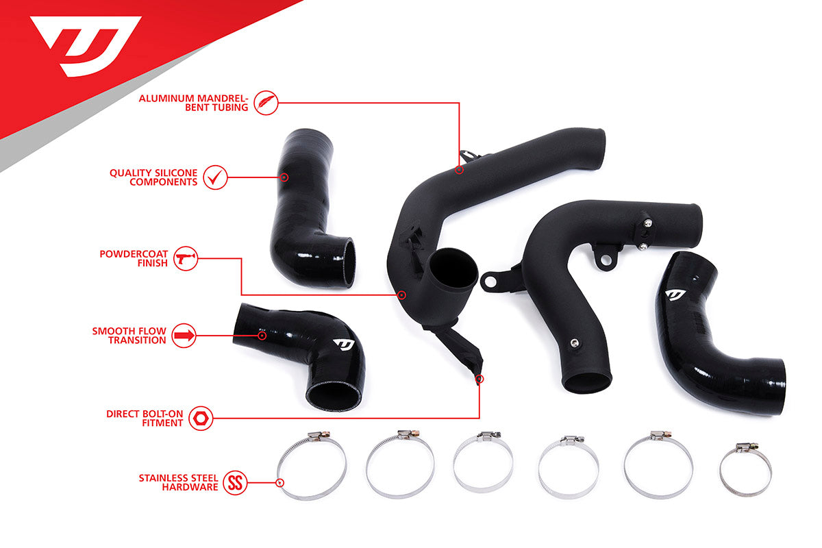 UNITRONIC CHARGE PIPE UPGRADE KIT FOR MQB TIGUAN 2.0TSI GEN3B (UH020-ICA)