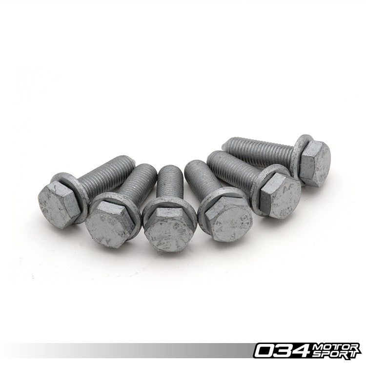 034 Motorsport X-Brace Stretch Bolt Subframe Hardware Kit For B8 (Pre-Facelift) Models