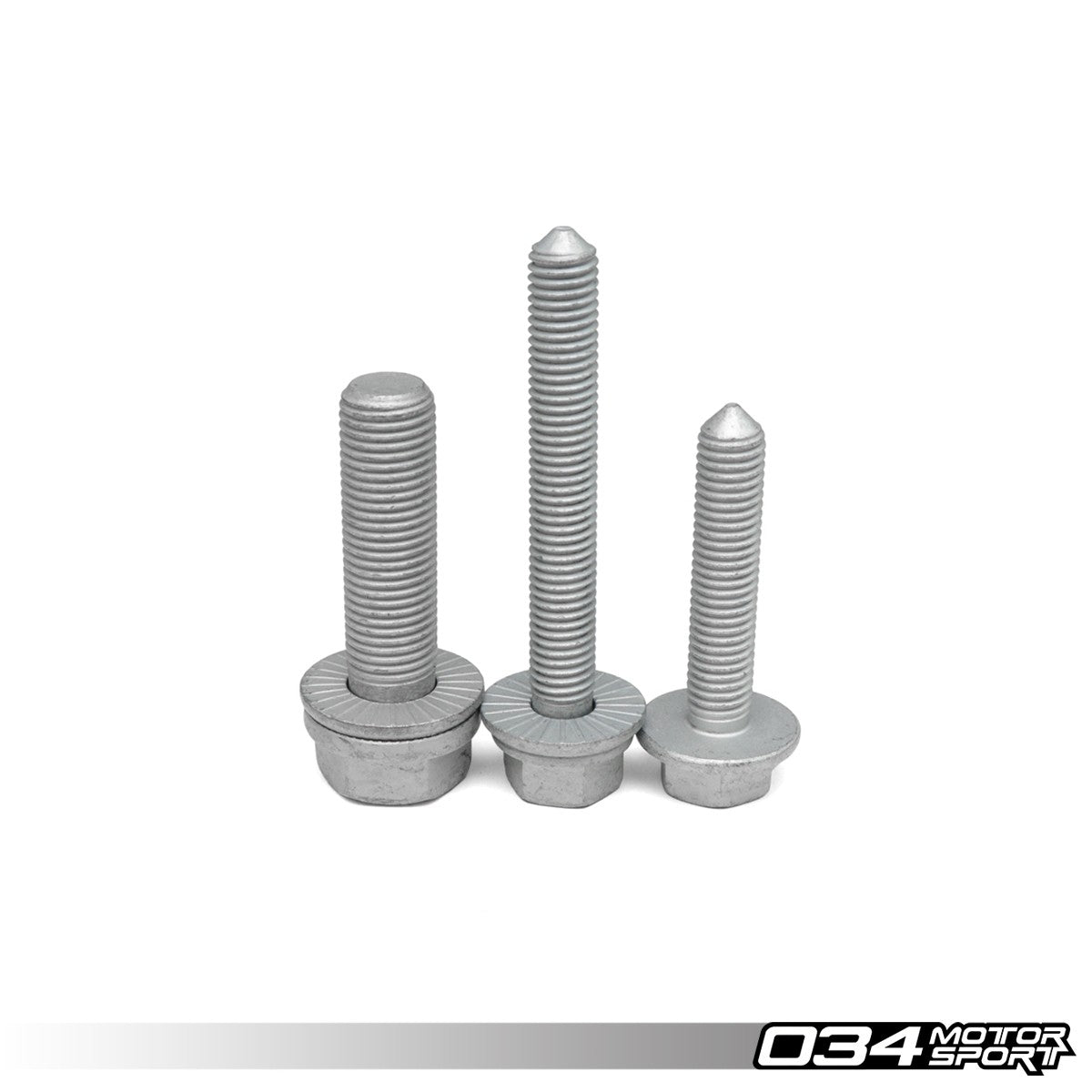 034 Motorsport Billet Spherical Dogbone Mount Hardware Kit, 8V-8S Audi A3-S3-TT-TTS & MK7 MK7.5 Volkswagen Golf-GTI-R